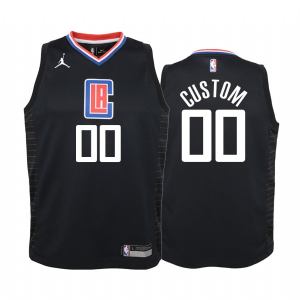 Custom Los Angeles Clippers Statement Authentic Jersey