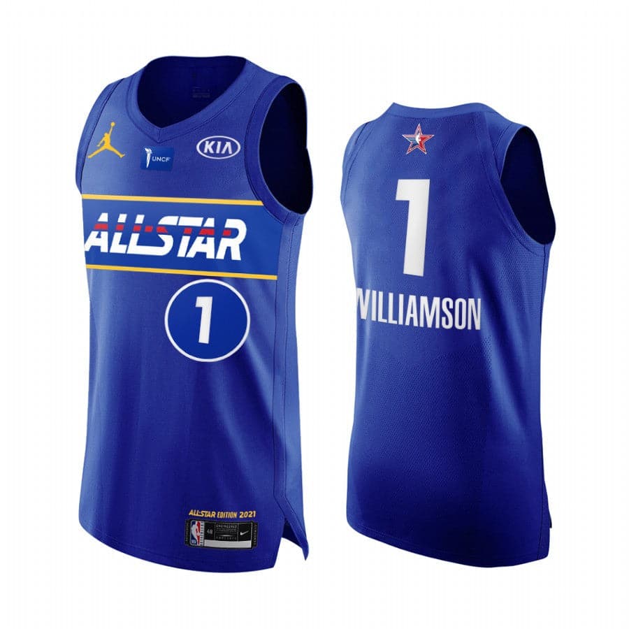 Zion Williamson New Orleans Pelicans 2021 All-Star Game Jersey
