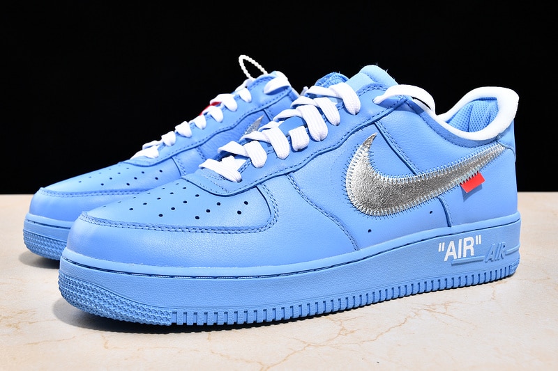 Air Force Low 1 Off-White MCA University Blue - Image 6