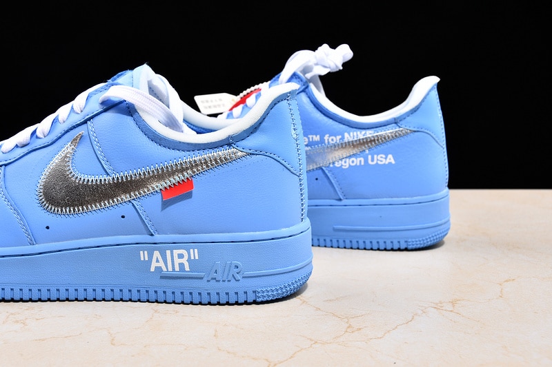 Air Force Low 1 Off-White MCA University Blue - Image 3