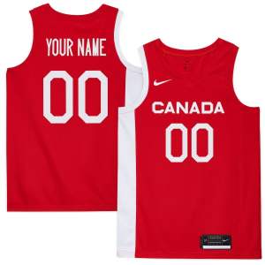 Custom 2023 Team Canada FIBA Jersey