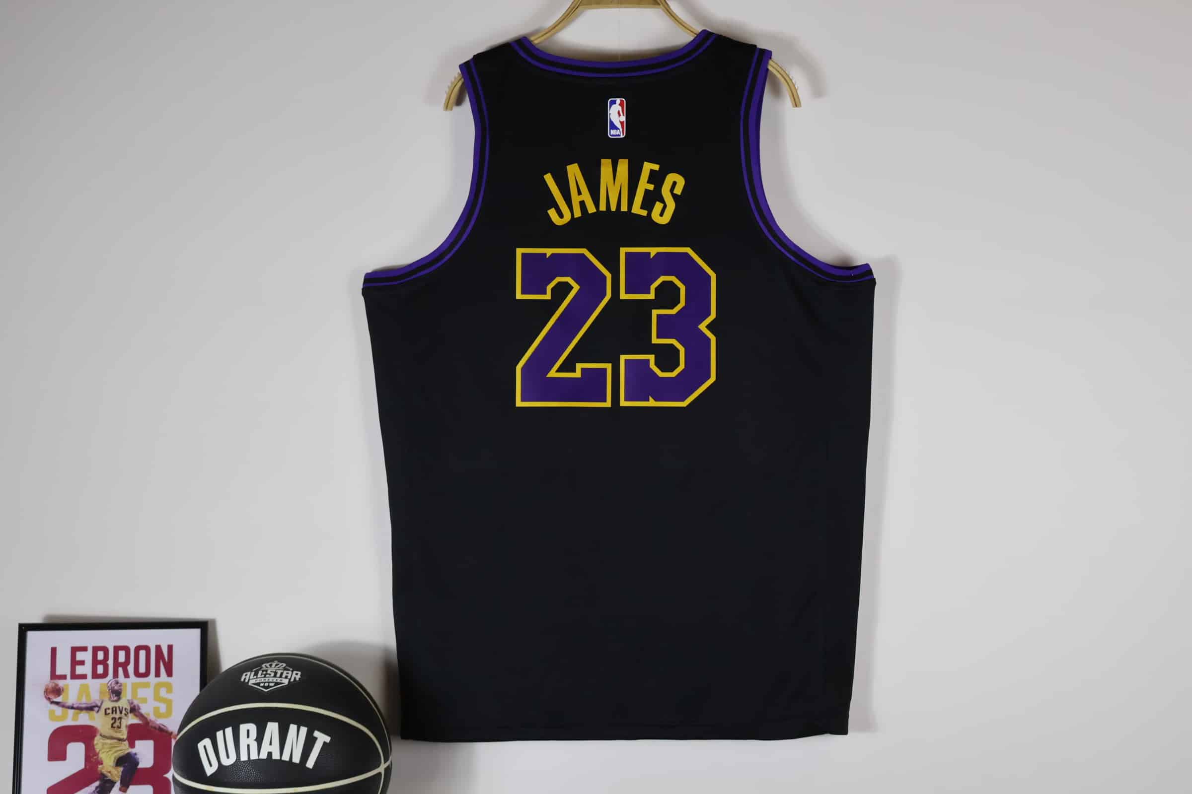 Custom Los Angeles Lakers 2023-24 City Edition Jersey - Image 4