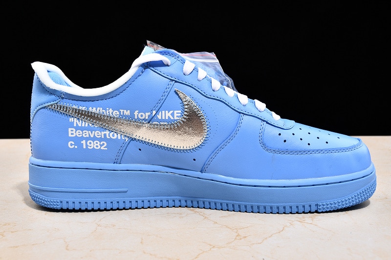 Air Force Low 1 Off-White MCA University Blue - Image 5