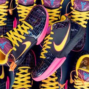 Kobe 4 DeMar DeRozan PE Black/Pink Exclusive