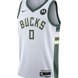 Damian Lillard Milwaukee Bucks 2023-24 Jersey