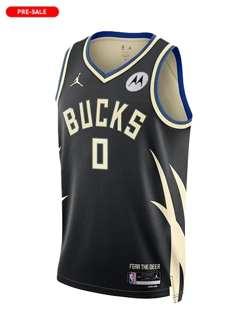 Damian Lillard Milwaukee Bucks 2023-24 Statement Jersey
