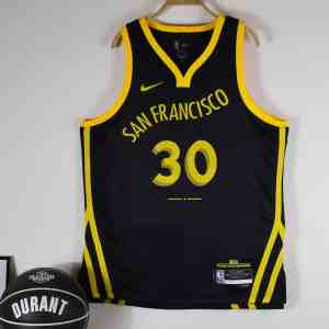 Custom Golden State Warriors 2023-24 City Edition Jersey