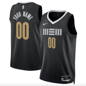 Custom Memphis Grizzlies 2023-24 City Edition Jersey