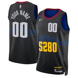 Custom Denver Nuggets 2023-24 City Edition Jersey