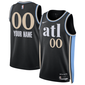 Custom Atlanta Hawks 2023-24 City Edition Jersey