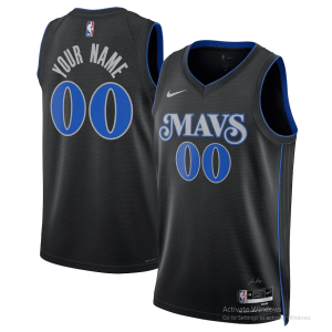 Custom Dallas Mavericks 2023-24 City Edition Jersey