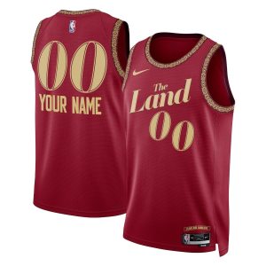 Custom Cleveland Cavaliers 2023-24 City Edition Jersey