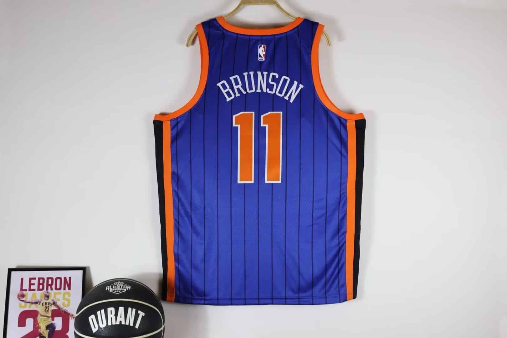 Custom New York Knicks 2023-24 City Edition Jersey - Image 3