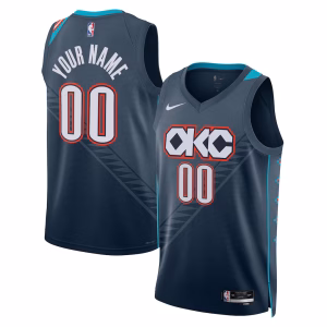 Custom Oklahoma City Thunder 2025-26 City Edition Jersey