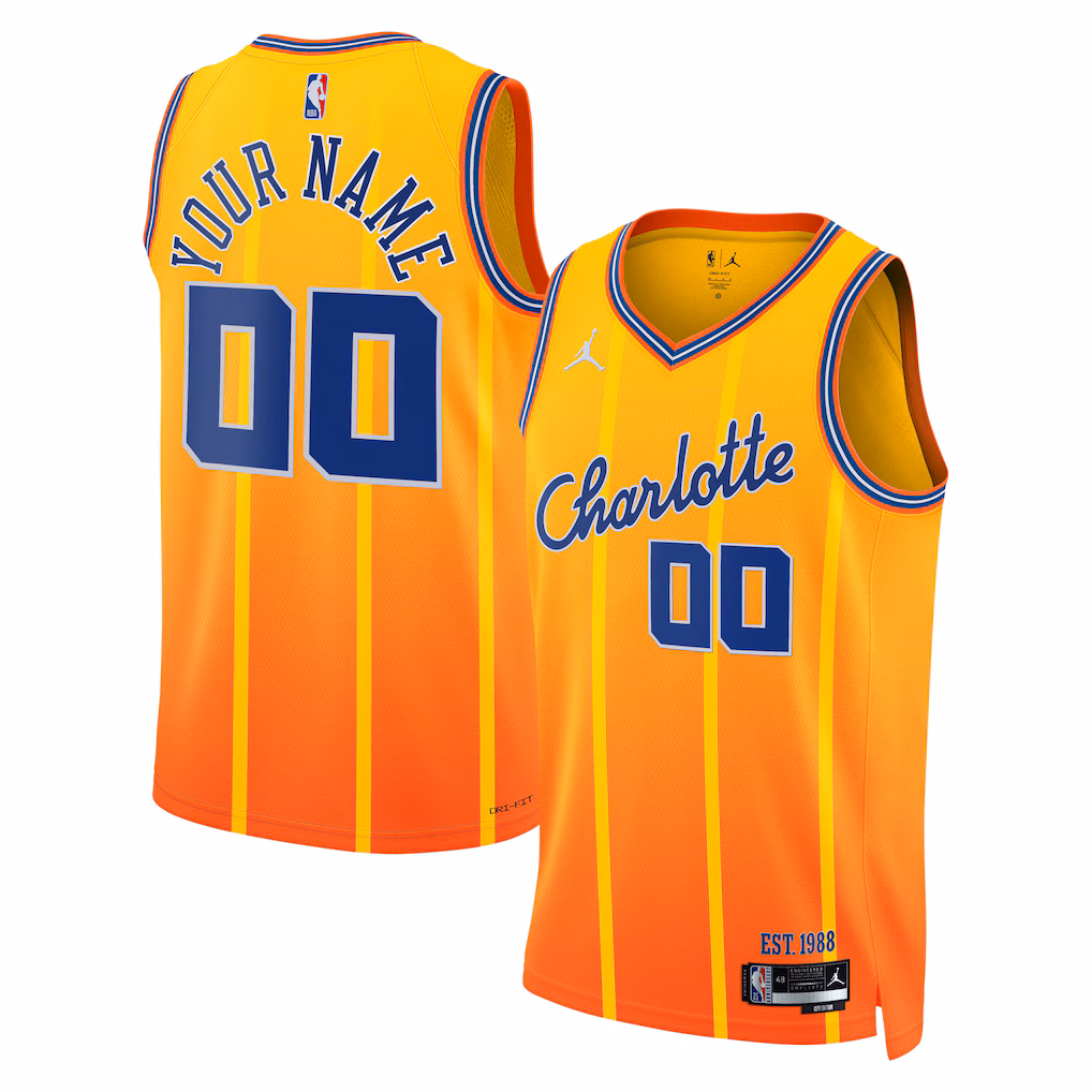 Custom Charlotte Hornets 2025-26 City Edition Jersey