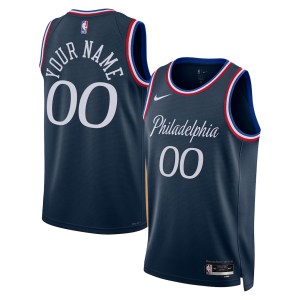 Custom Philadelphia 76ers 2025-26 City Edition Jersey