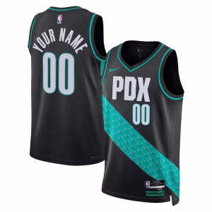 Custom Portland Trail Blazers 2025-26 City Edition Jersey