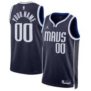 Custom Dallas Mavericks 2025-26 Statement Jersey