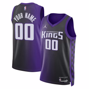 Custom Sacramento Kings 2025-26 Statement Jersey