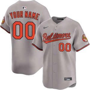 Custom Baltimore Orioles Away Jersey