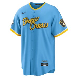 Custom Milwaukee Brewers Jersey