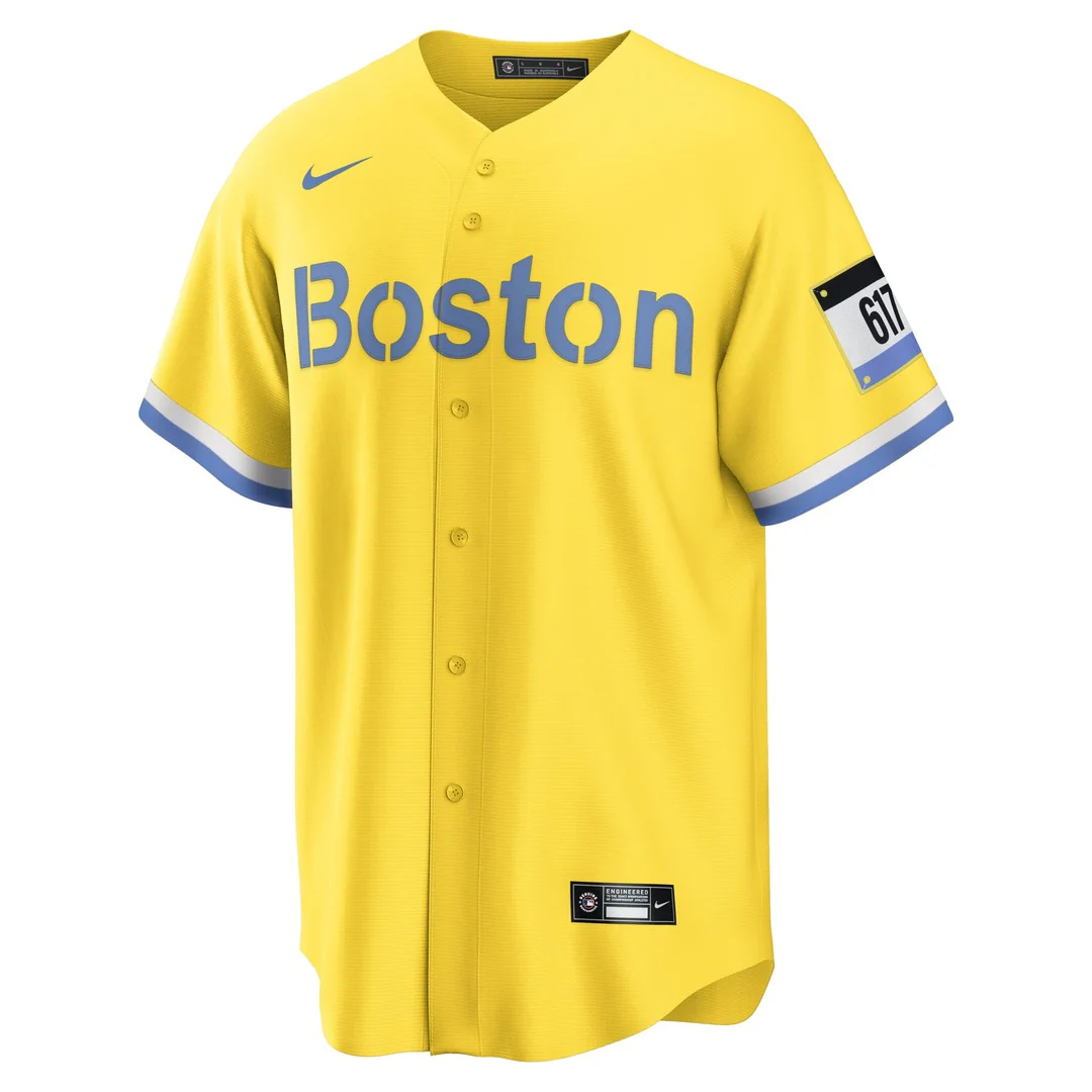 Custom Boston Red Sox City Connect Jersey