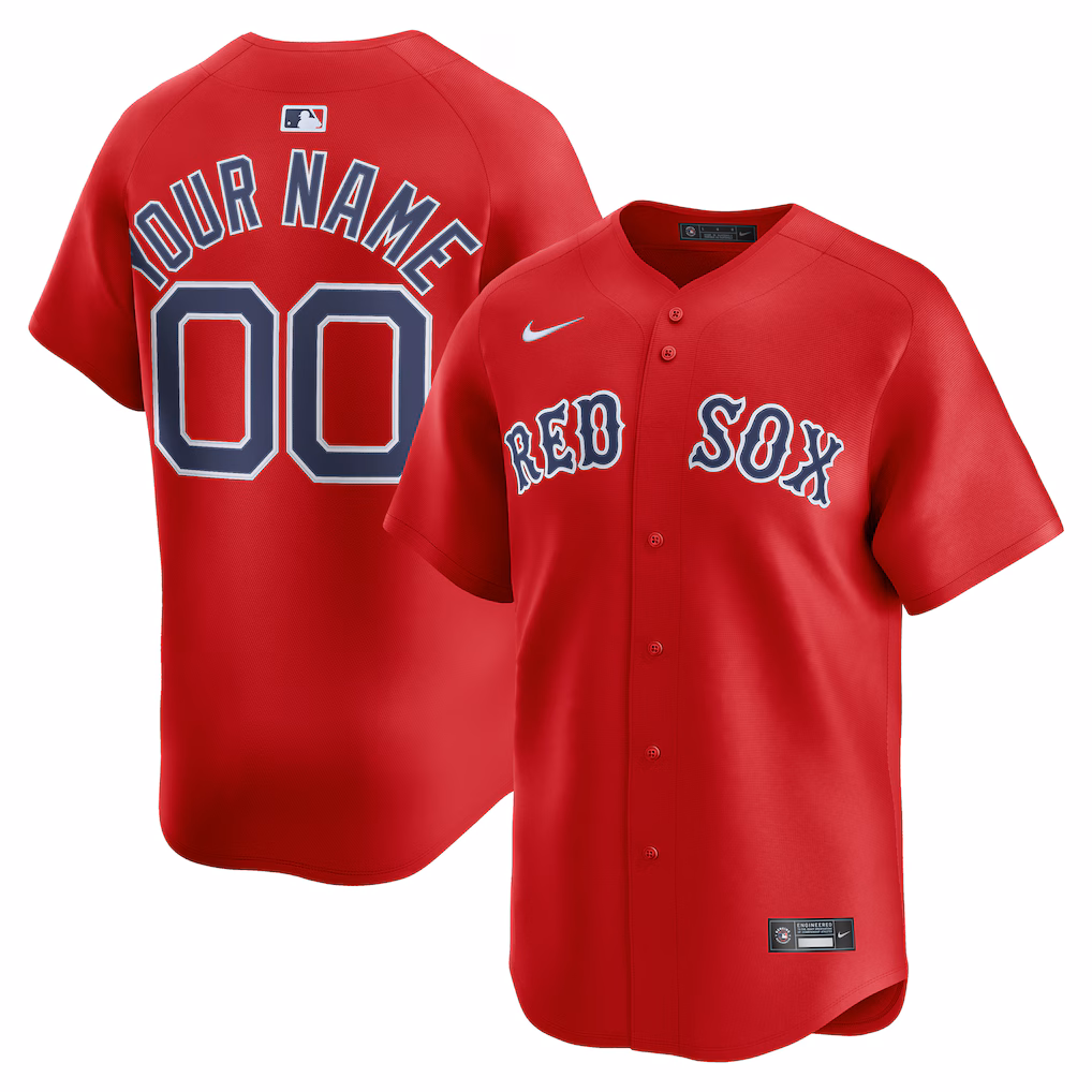 Custom Boston Red Sox Jersey