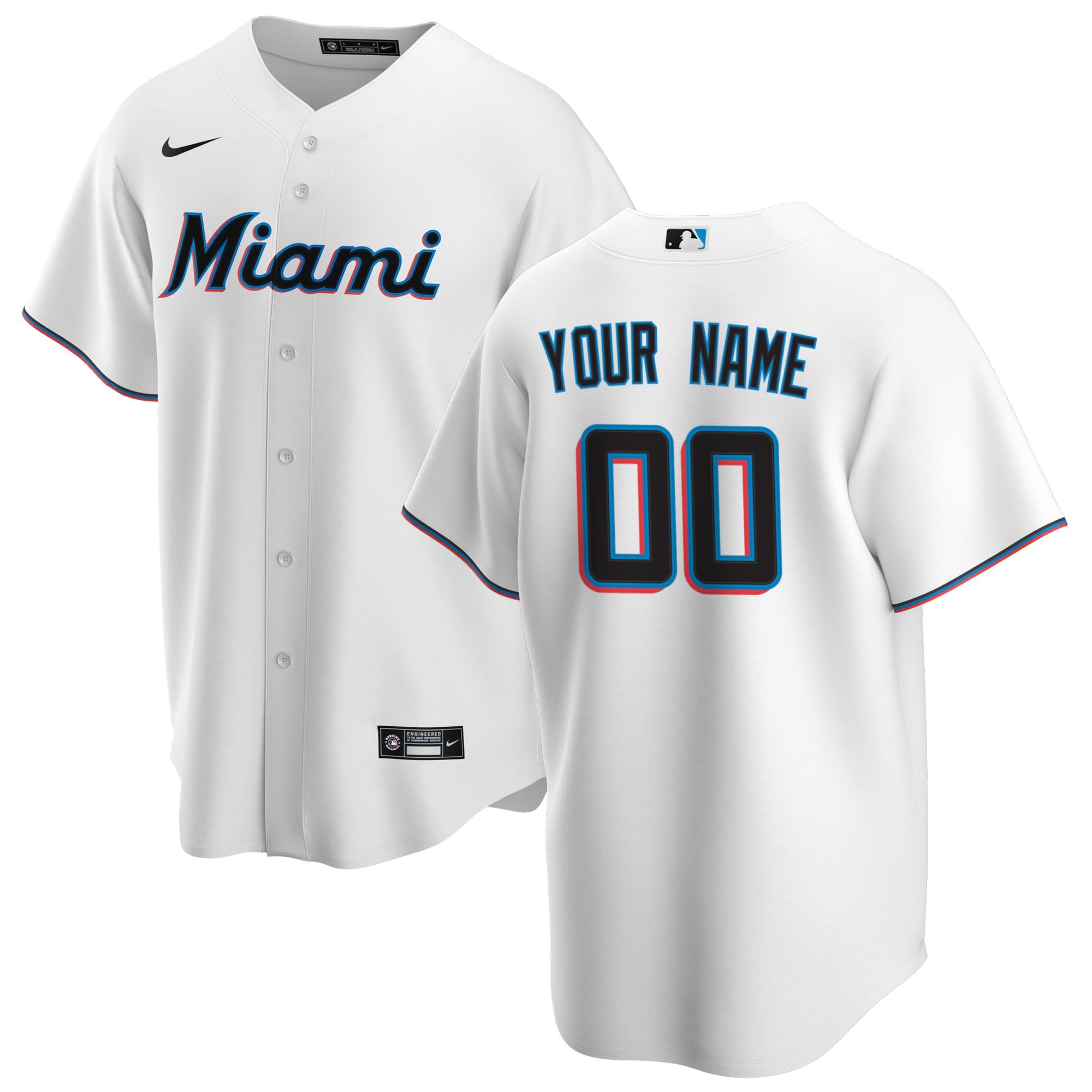 Custom Miami Marlins Jersey