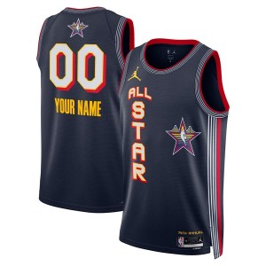 Custom 2024-25 All-Star Jersey Navy