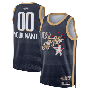Custom 2025-26 All-Star Jersey Navy